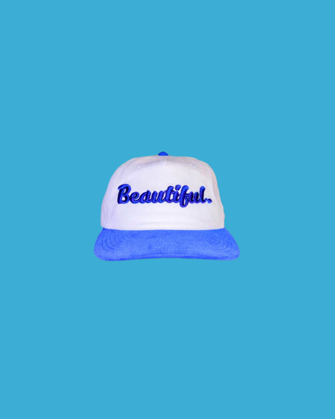 "Beautiful." Two Tone Corduroy Snapback