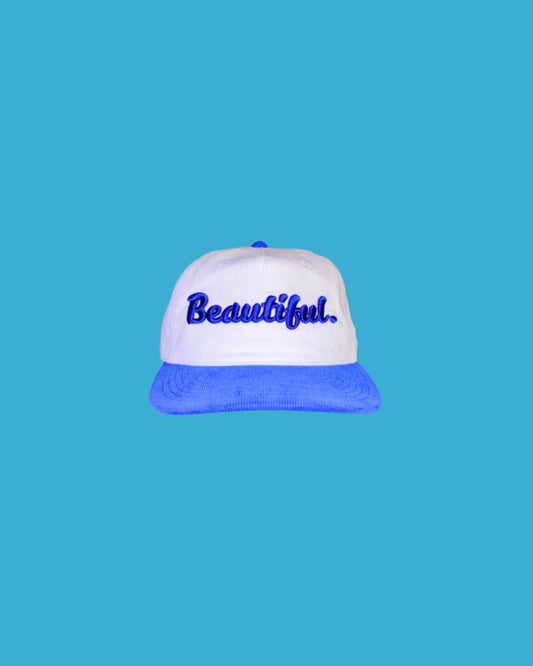 "Beautiful." Two Tone Corduroy Snapback