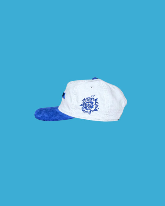 "Unique." Two Tone Corduroy Snapback